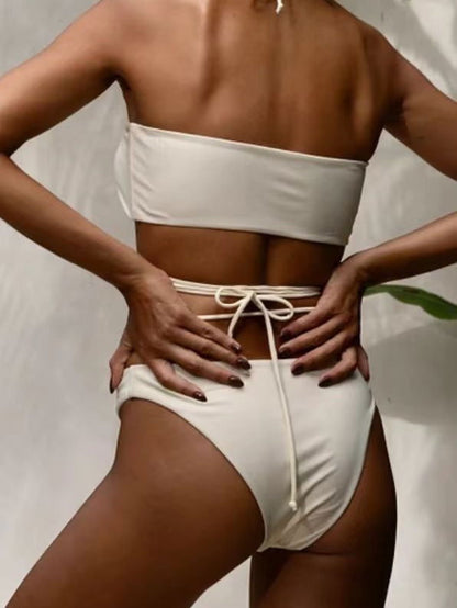Pearl Goddess Halter Bikini - Glimmer Gleam - 